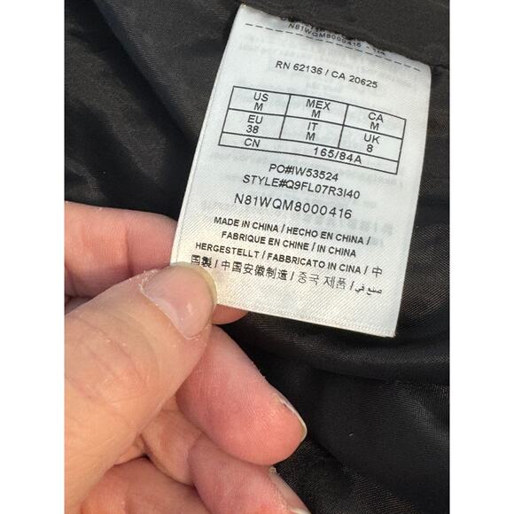 Guess Faux Fur Colorblock Bomber Jacket – Women’s Medium - Picture 5 of 5